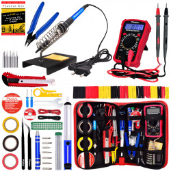 Plusivo Soldering Iron Kit with Digital Multimeter (230 V, Plug Type: EU)