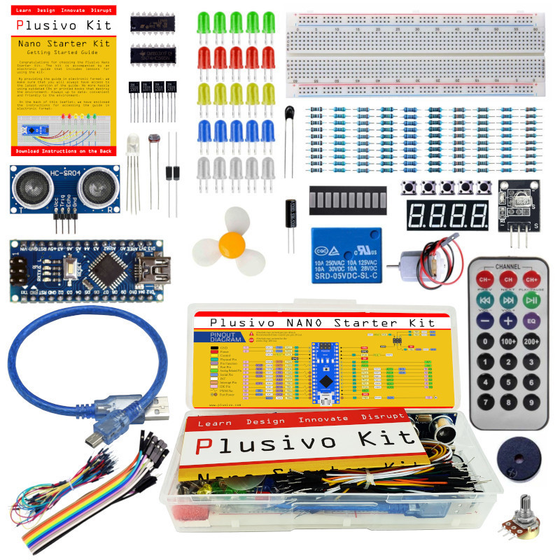 Plusivo Arduino Plusivo Nano Super Starter Kit