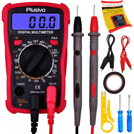 Plusivo Digital DM101 Multimeter Kit