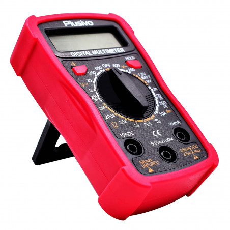 Plusivo Digital Display Multimeter DM101 + Test Leads