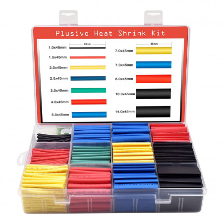 Plusivo Heat Shrink Tubing Kit