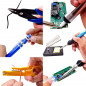 Plusivo Soldering Kit with Diagonal Wire Cutter V3 (120 V, US Plug)