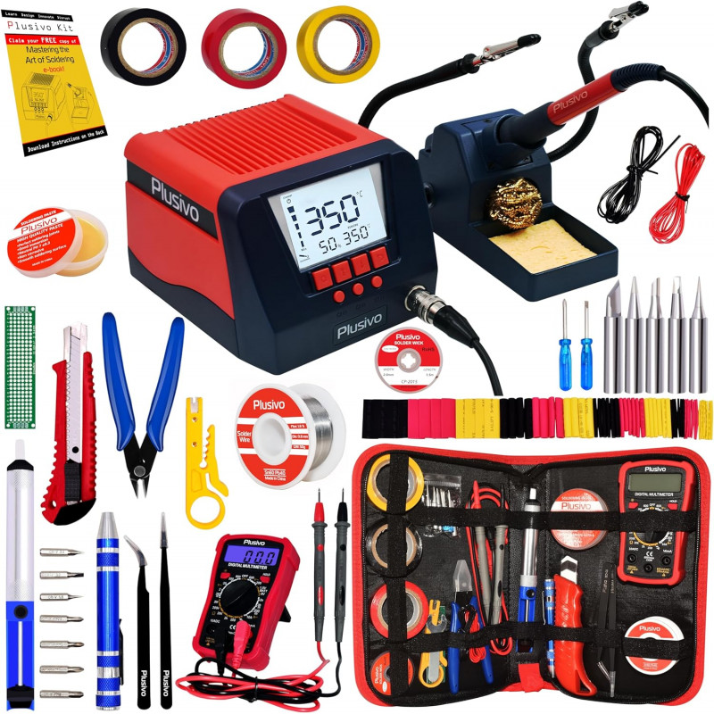 Plusivo 10002 Soldering Station Kit