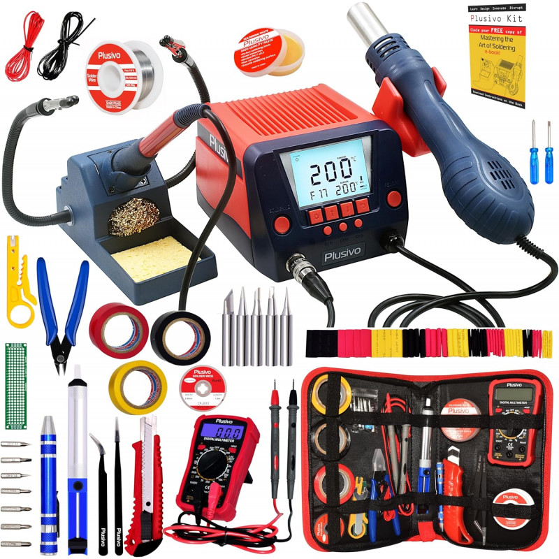 Plusivo 10001 Soldering Station Kit