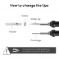 Plusivo Soldering Kit with Diagonal Wire Cutter V3 (120 V, US Plug)