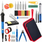 Plusivo Soldering Kit with Diagonal Wire Cutter V3 (120 V, US Plug)