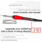 Digital Soldering Iron Kit, LED Clear Display Soldering Iron 60W, Solder Wire, Solder Paste, Mini Stand Digital Soldering Iron Kit, LED Clear Display Soldering Iron 60W, Solder Wire, Solder Paste, Mini Stand
