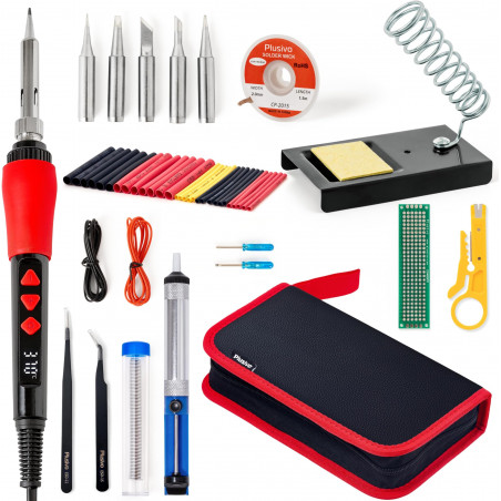 Plusivo Digital Soldering Kit For Electronics (120 V, Plug Type: US)