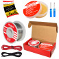 Plusivo Solder Wire (1mm, 50g) and Rosin Paste Flux for PCB Electrical Soldering