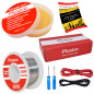 Plusivo Solder Wire (0.8mm, 50g) and Rosin Paste Flux for PCB Electrical Soldering
