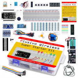 Plusivo Wireless Super Starter Kit with ESP8266 (programmable with Arduino IDE)