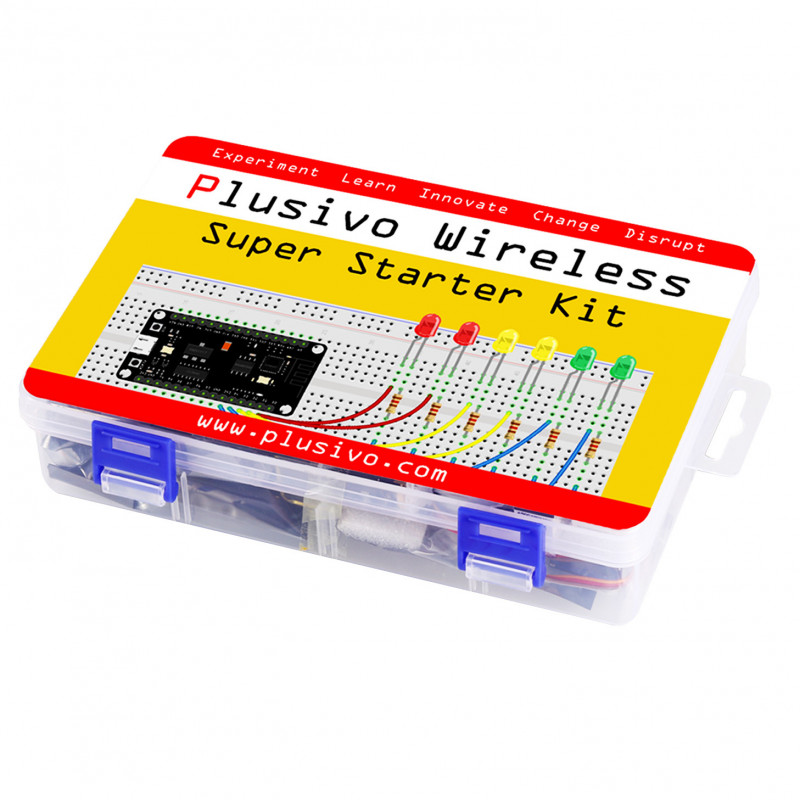 Plusivo Arduino Plusivo Wireless Super Starter Kit with ESP8266 (programmable with ...