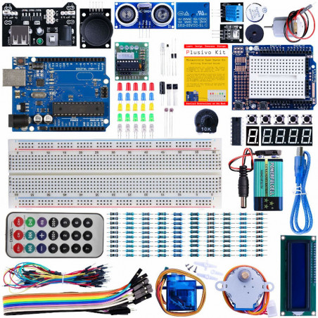 Plusivo Microcontroller Super Starter Kit (196 pcs)